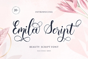 Emila Script Font Download