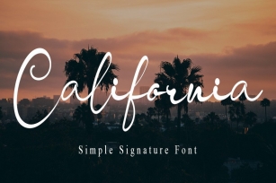 California Font Download