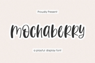 Mochaberry Font Download