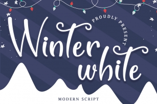 Winter White Font Download