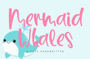 Mermaid Whales Font Download