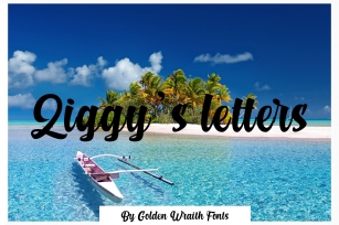 Ziggy's Letters Font Download