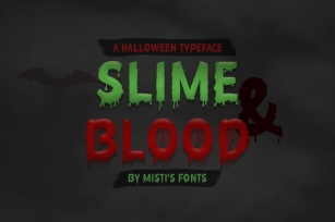 Slime and Blood Font Download