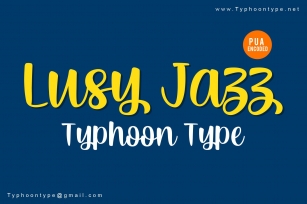 Lusy Jazz Font Download