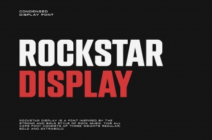 Rockstar Display Font Download