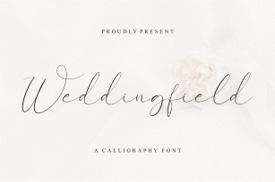 Weddingfield Font Download