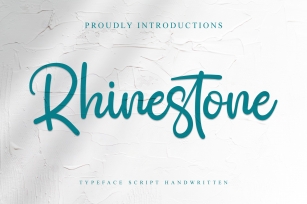 Rhinestone Font Download