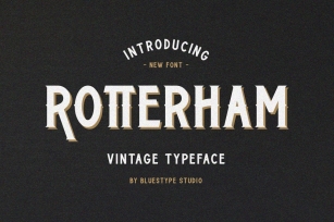 Rotterham Font Download