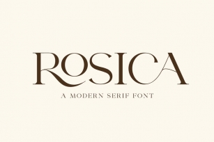 Rosica - Business Font Font Download