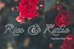 Rose  Katie Font Download