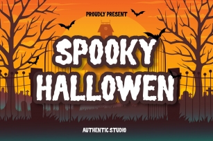 Spooky Hallowen Font Download