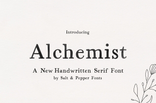 Alchemist Font Download