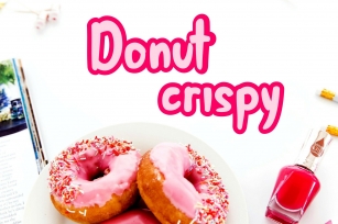Donut Crispy Font Download