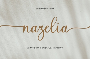 Nazelia Script Font Download