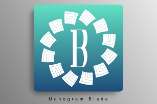 Monogram Blade Font Download