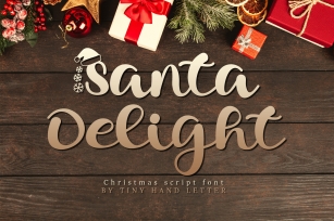 Santa Delight Font Download