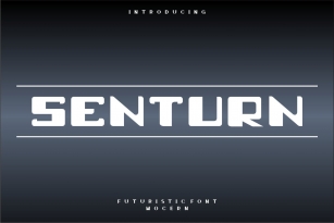 Senturn Font Download