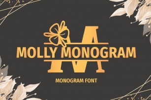 Molly Monogram Font Download