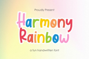Harmony Rainbow Font Download