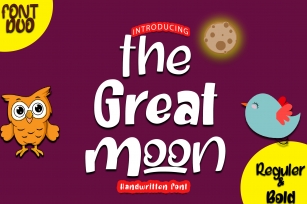 The Great Moon Font Download