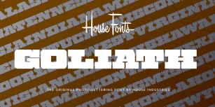 Plinc Goliath Font Download