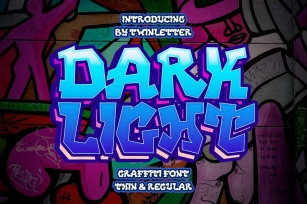 DARK LIGHT Font Download