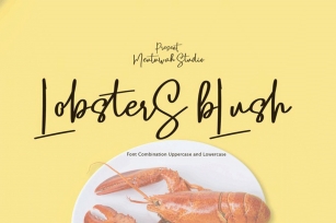 Lobster Blush Duo Font Download
