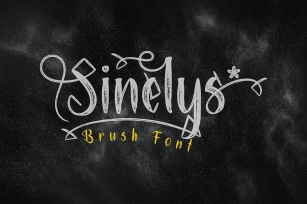Sinelys Brush Font Font Download