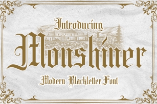 Monshiner Font Download