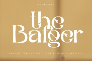The Bafger Font Download
