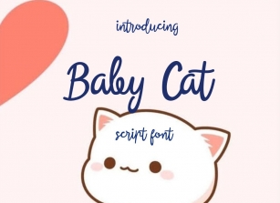 Baby Cat Font Download