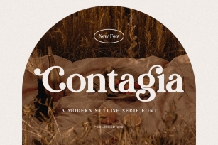Contagia - Modern Stylish Font Download