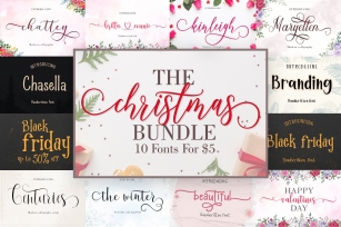 The Christmas Bundle Font Download