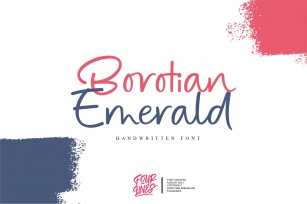 Borotian Emerald Font Download