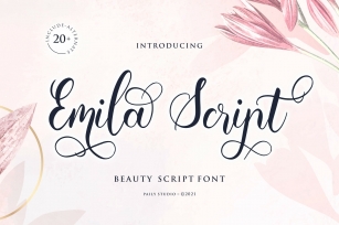 Emila Script Beauty Script Font Download