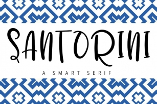 Santorini Font Download