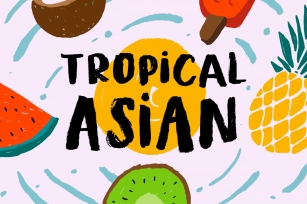 Tropical Asian Font Download