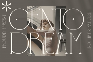 Gento Dream Font Download