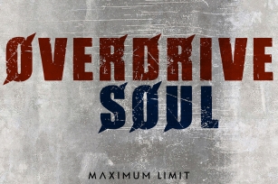 Overdrive Soul Font Download