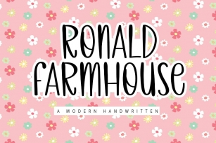Ronald Farmhouse Font Download