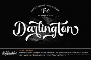 Darlington Font Download