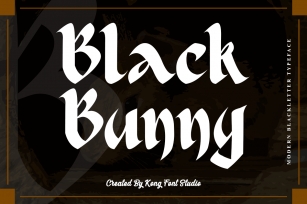 Black Bunny Font Download