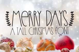 Merry Days Font Download