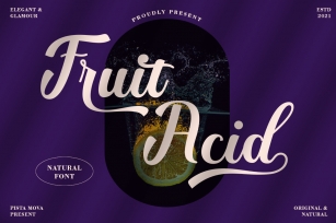 Fruit Acid Font Download