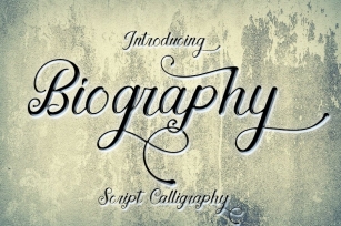 Biography Font Download