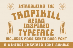 Tropikill Typeface Bundle Font Download