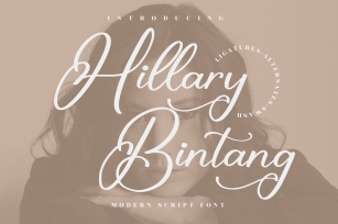 Hillary Bintang Font Download