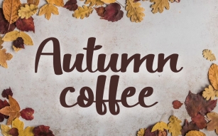 Autumn Coffee Font Download