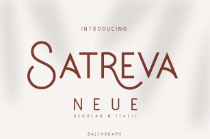 Satreva Neue Font Download