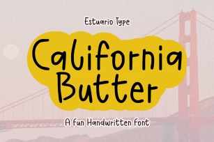 California Butter Font Download
